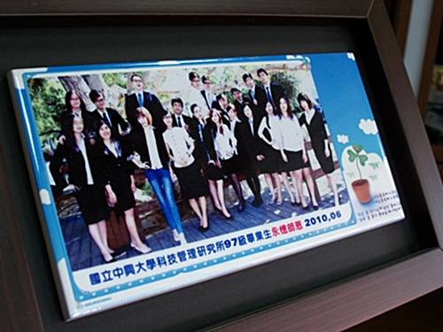 轉印 相框式磁磚畫1
